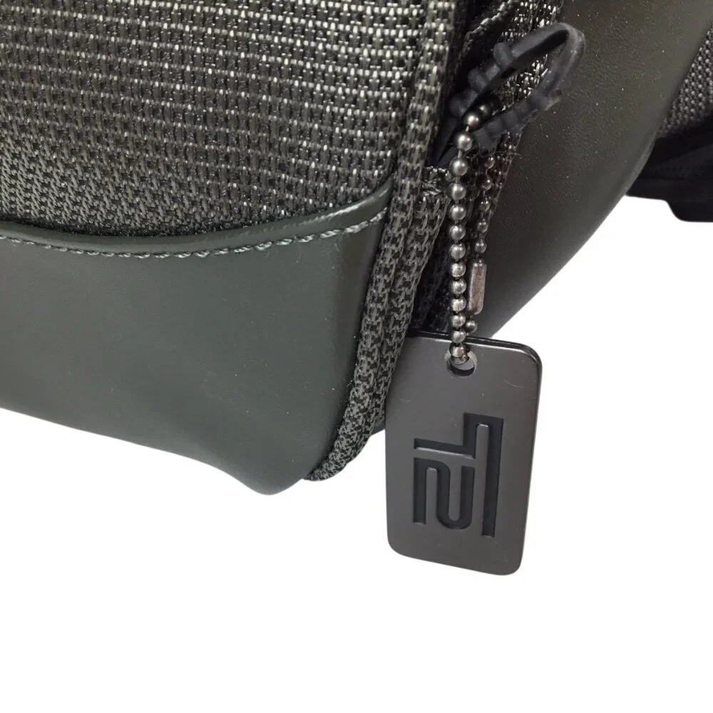 Tumi T2 Backpack Laptop Travel Bag Tech Ballistic Daypack Gunmetal Gray Padded
